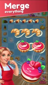 Screenshot Joy Cafe: Tasty Merge Games Mod APK