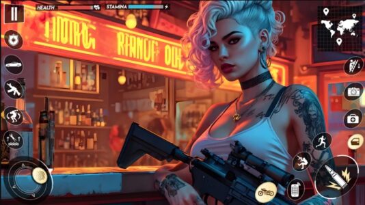 Screenshot Gangster Vegas Crime City Game Mod APK