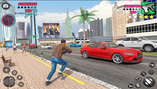 Screenshot Gangster Vegas Crime City Game Mod APK