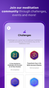 Screenshot Sattva - Meditation App Mod APK