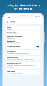 Screenshot Diabetes Diary - Blood Glucose Mod APK