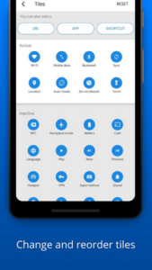 Screenshot Bottom Quick Settings Mod APK