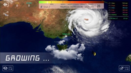 Screenshot Hurricane.io Mod APK