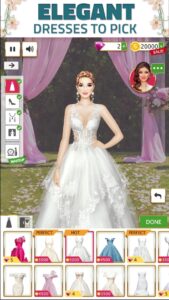 Screenshot Super Wedding Dress Up Stylist Mod APK