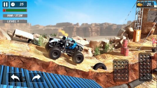 Screenshot Monster Truck - Hill Racing Mod APK