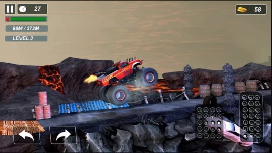 Screenshot Monster Truck - Hill Racing Mod APK