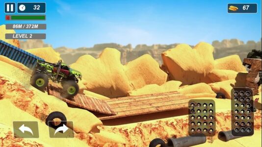 Screenshot Monster Truck - Hill Racing Mod APK