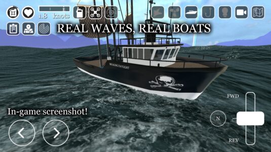 Screenshot Ship Simulator Fishing Game Mod APK