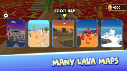 Screenshot Floor is Lava: Parkour Race Mod APK