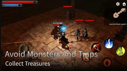 Screenshot Warrior In Dungeon Mod APK