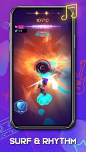 Screenshot Cyber Surfer: Beat & Skateboard Mod APK