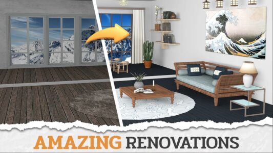 Screenshot Design My Home: Makeover Games Mod APK