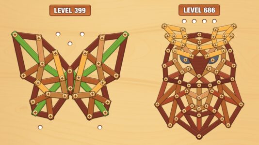 Screenshot Wood Nuts: Nuts & Bolts Mod APK