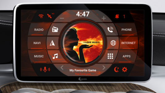 Screenshot AGAMA Car Launcher Mod APK