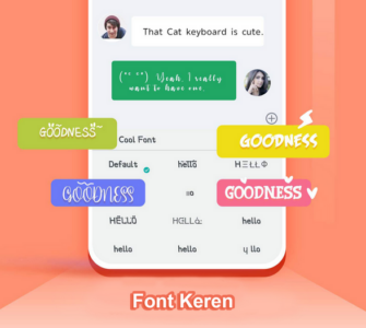 Screenshot Kika Keyboard-AI Emojis、Themes Mod APK