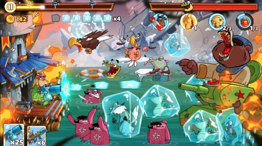 Screenshot Swamp Attack 2 Mod APK