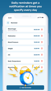 Screenshot Diabetes Diary - Blood Glucose Mod APK