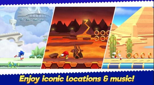 Screenshot Sonic Runners Adventure game Mod APK