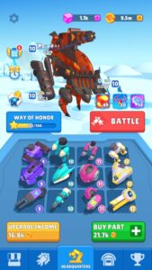 Screenshot Armored Robots: Mech Battle Mod APK