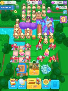 Screenshot Brave Merge - Battle & Defense Mod APK