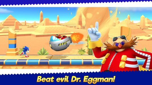 Screenshot Sonic Runners Adventure game Mod APK