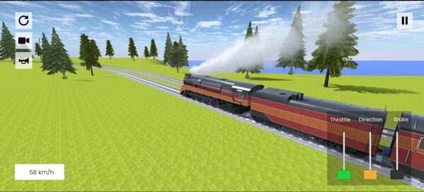 Screenshot Vintage Steam Train Sim Pro Mod APK