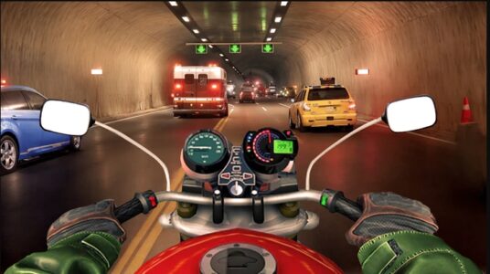 Screenshot Moto racing Master game Mod APK