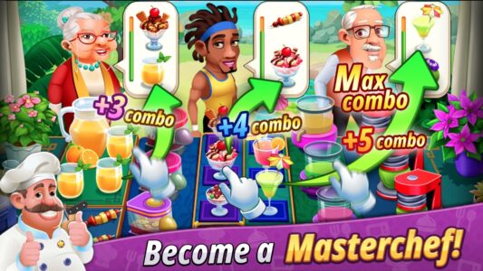 Screenshot Cooking Super Star -Tasty City Mod APK