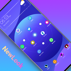 Download Newlook Launcher – Galaxy Star Mod Apk v4.1 (Premium Unlocked) Terbaru 2025