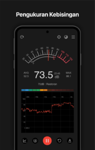 Screenshot Sound meter : SPL & dB meter Mod APK