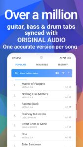 Screenshot Songsterr Guitar Tabs & Chords Mod APK