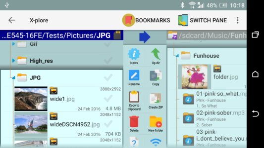 Screenshot X-plore File Manager Mod APK