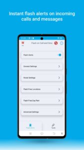 Screenshot Ultra Flash Alerts on Call SMS Mod APK