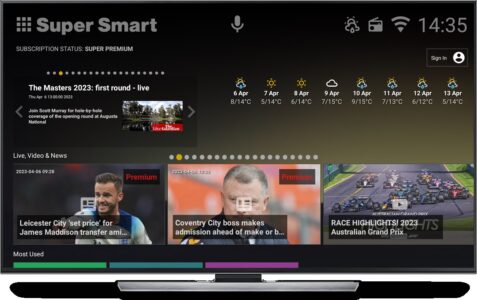 Screenshot Super Smart TV Launcher LIVE Mod APK