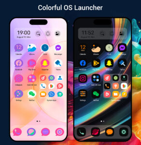 Screenshot Colorful OS Launcher Mod APK