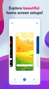 Screenshot Palette: Home Screen Setups Mod APK