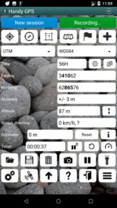 Screenshot Handy GPS Mod APK