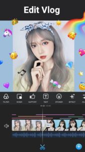 Screenshot Vlog video editor maker: VlogU Mod APK