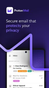 Screenshot Proton Mail: Encrypted Email Mod APK