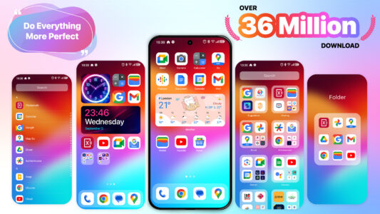 Screenshot MiniPhone Launcher: Organized Mod APK