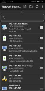 Screenshot Network Scanner Mod APK