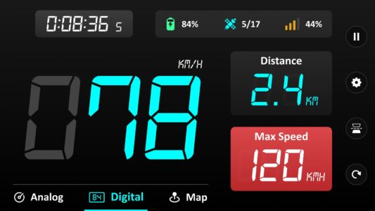 Screenshot GPS Speedometer - Odometer App Mod APK