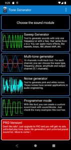Screenshot Tone Generator Mod APK