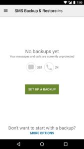 Screenshot SMS Backup & Restore Pro Mod APK