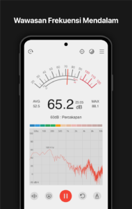 Screenshot Sound meter : SPL & dB meter Mod APK