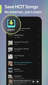 Screenshot Offline Music Player- Weezer Mod APK