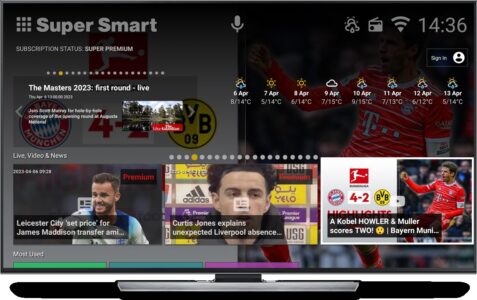 Screenshot Super Smart TV Launcher LIVE Mod APK