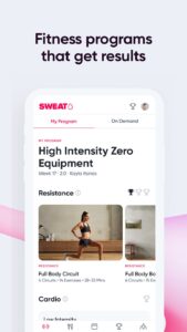 Screenshot Sweat: Fitness App For Women Mod APK