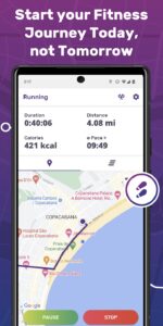 Screenshot Running Tracker App - FITAPP Mod APK