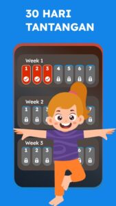 Screenshot Kids Workout: Fitness For Kids Mod APK